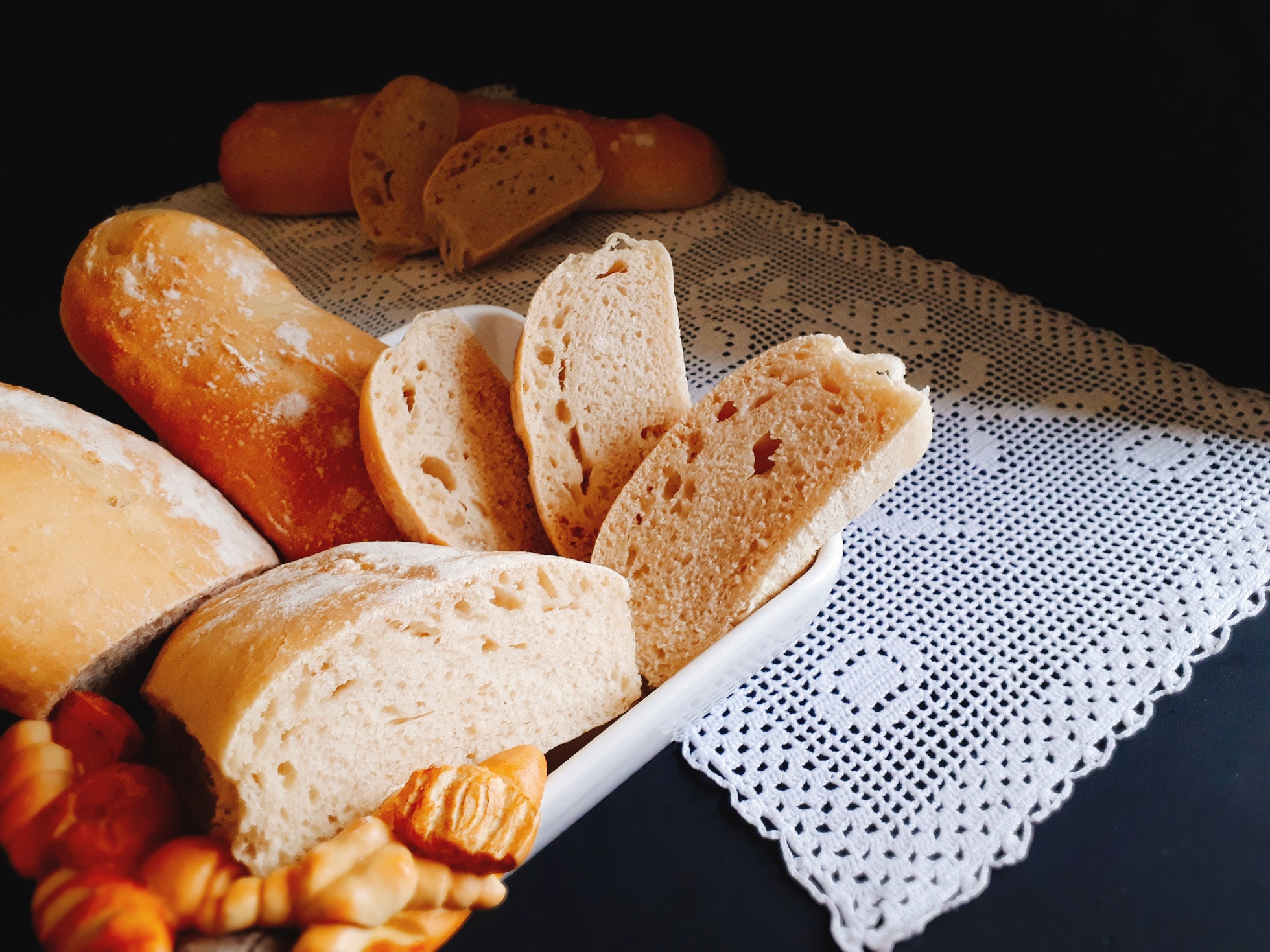 Pane tipo ciabatta