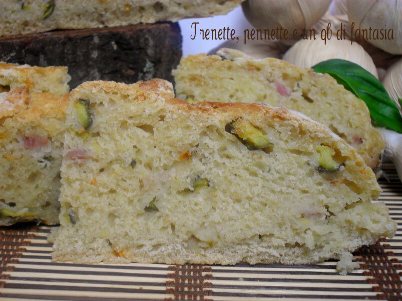 Pane zucchine e pancetta