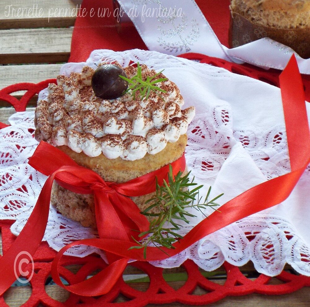 Panettoncini uvetta e mela veloci