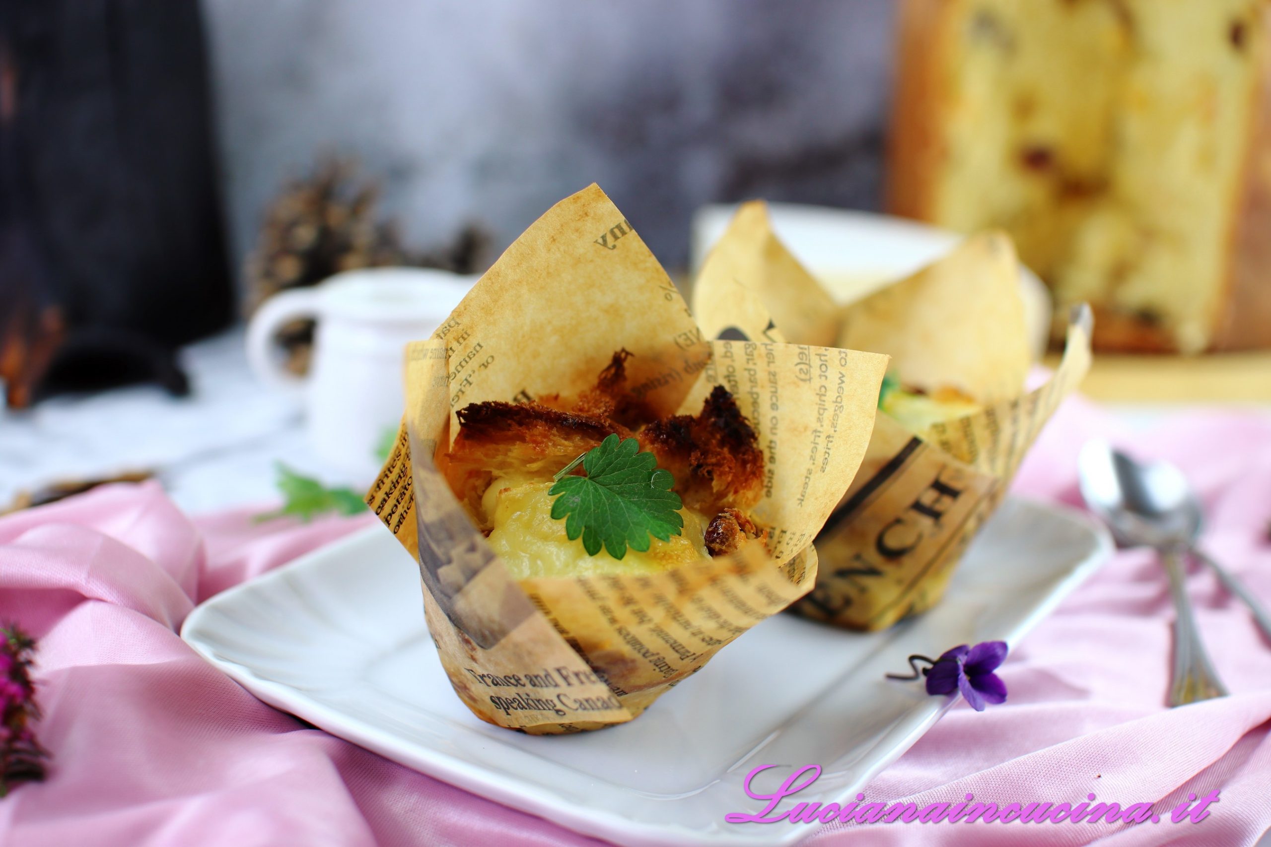 Panettone al brie
