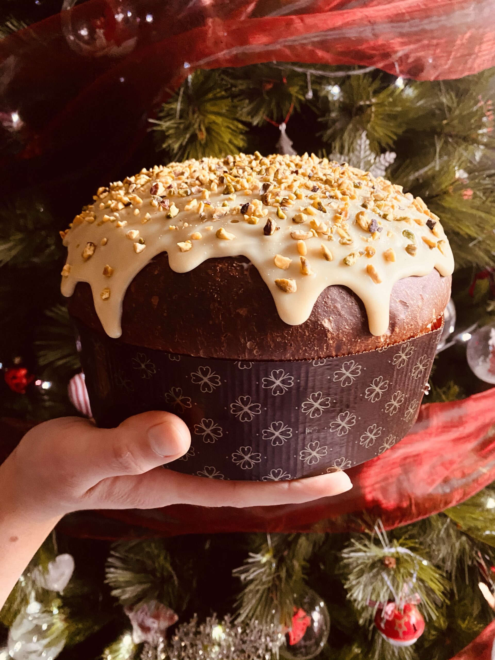 Panettone al pistacchio