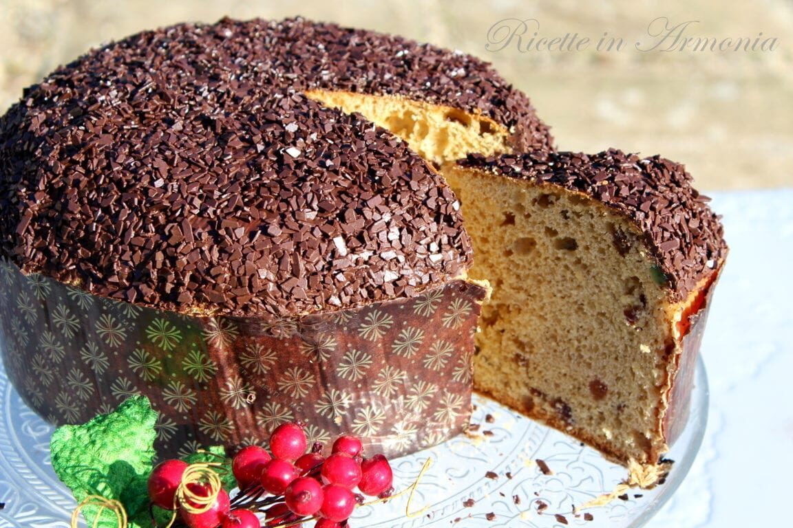 Panettone facilissimo al cioccolato senza burro!