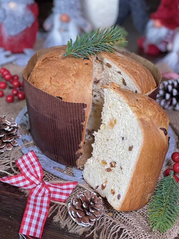 PANETTONE fatto in casa ricetta semplice senza impastatrice