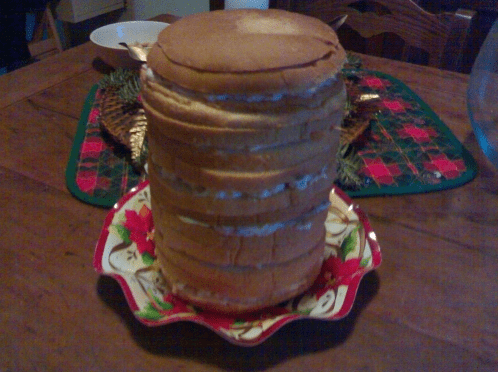Panettone gastronomico al pesce