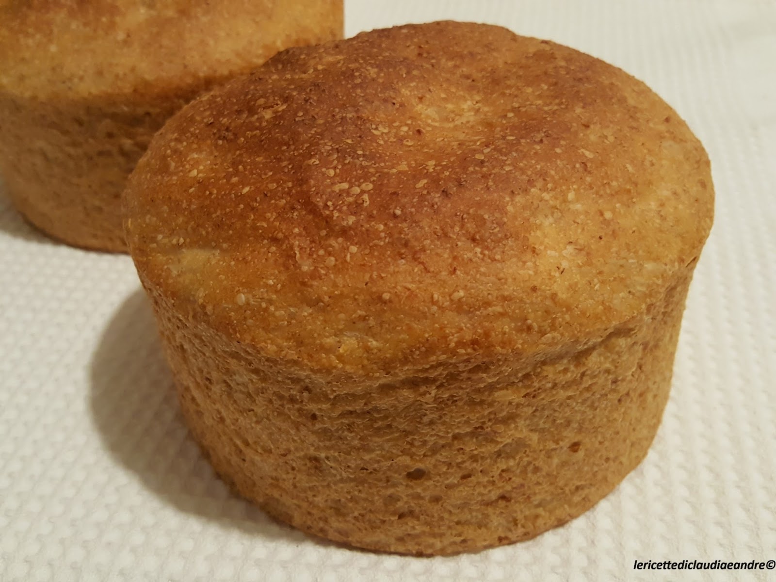 Panettone gastronomico semintegrale con lievito madre