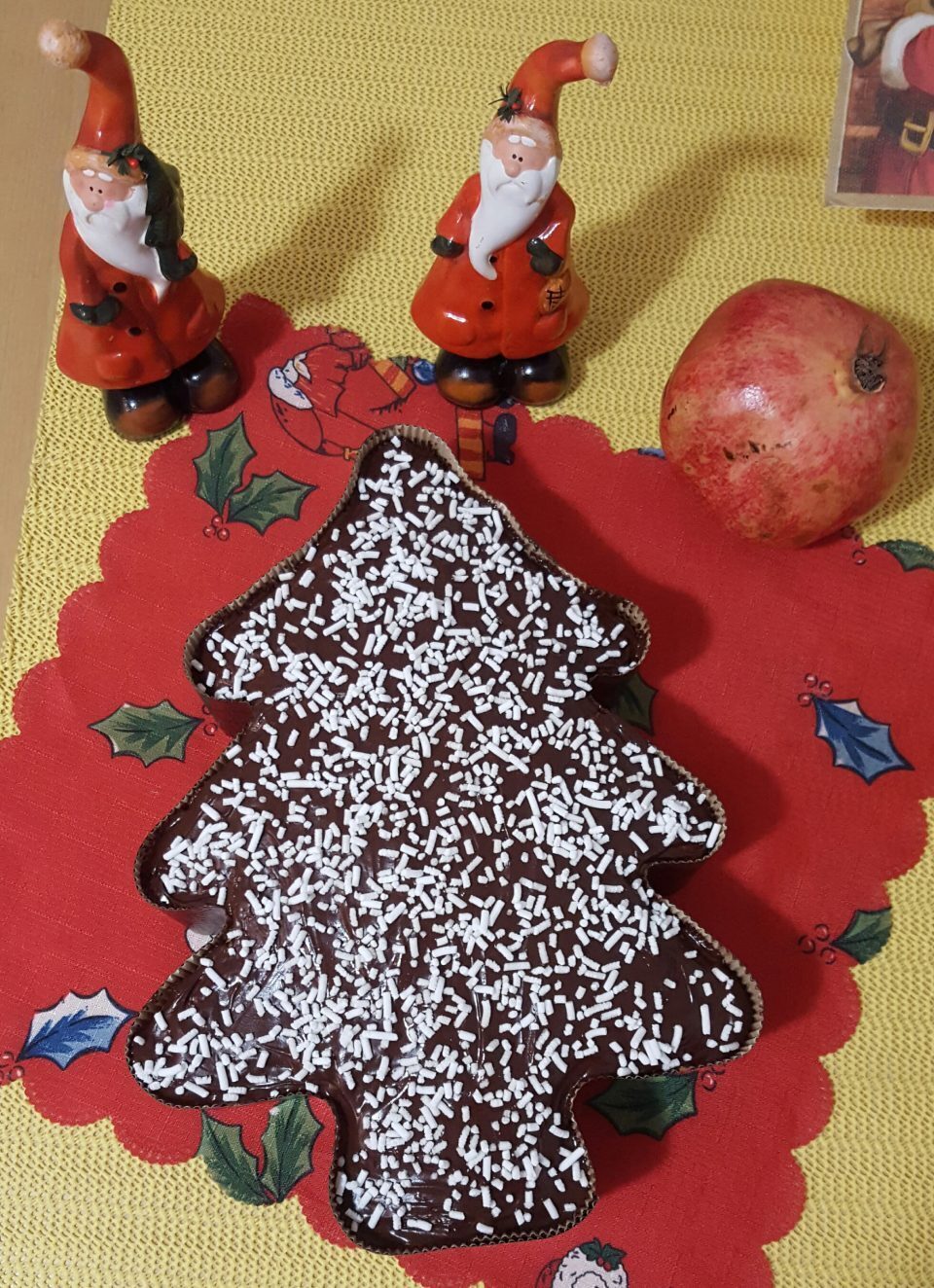Panettone natalizio al cioccolato