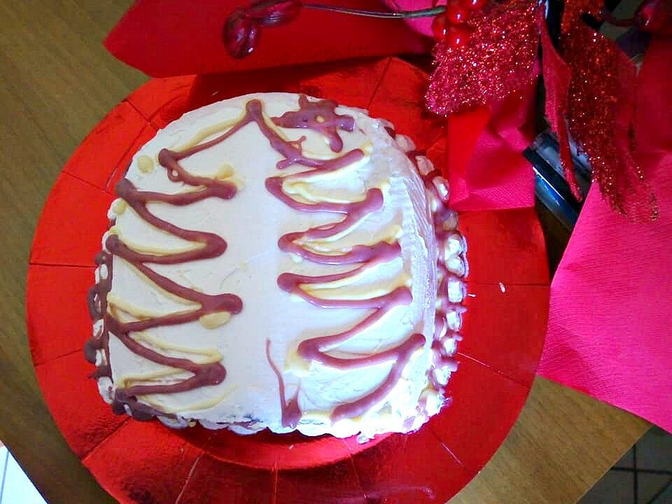 Panettone ripieno di gelato