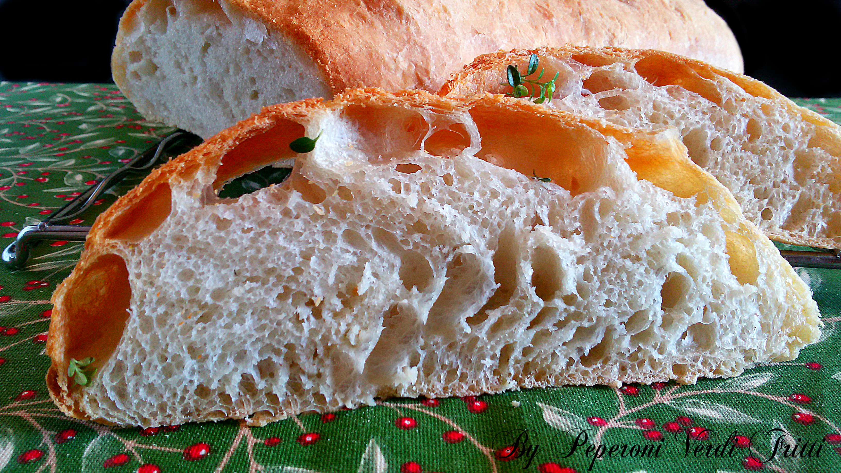 Panfocaccia al timo