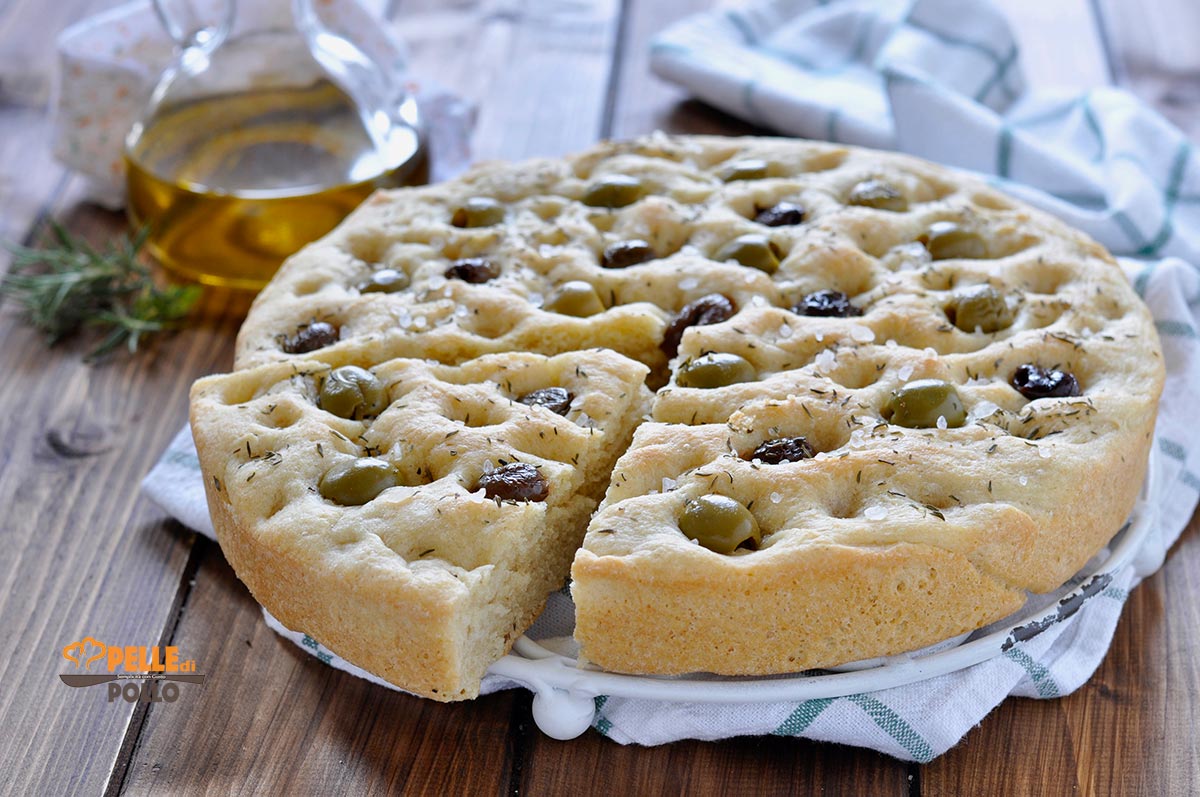 Panfocaccia alle olive