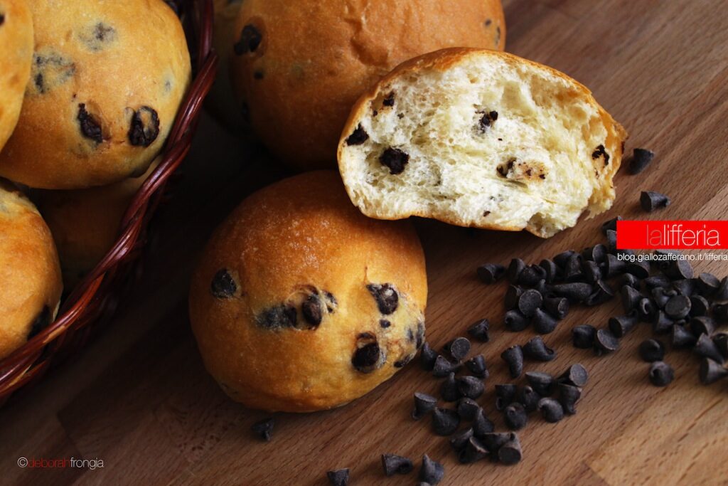 Pangoccioli | Panini con gocce di cioccolato