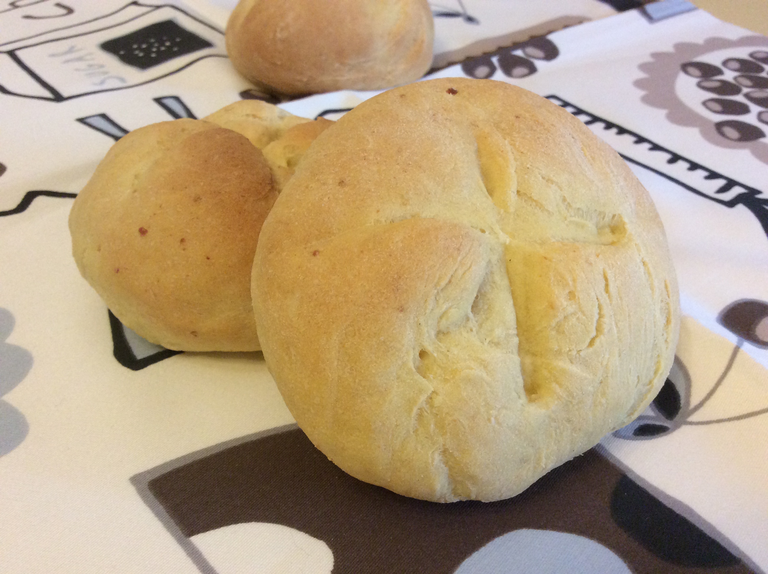 Panini ai fiocchi di latte