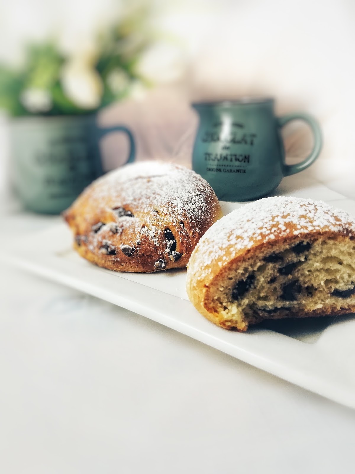 Panini al cioccolato e olio extravergine e che gran testa di coccolino