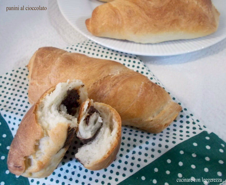 Panini al cioccolato – lievito madre