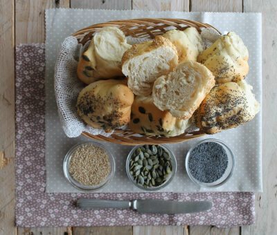 Panini al farro con semini