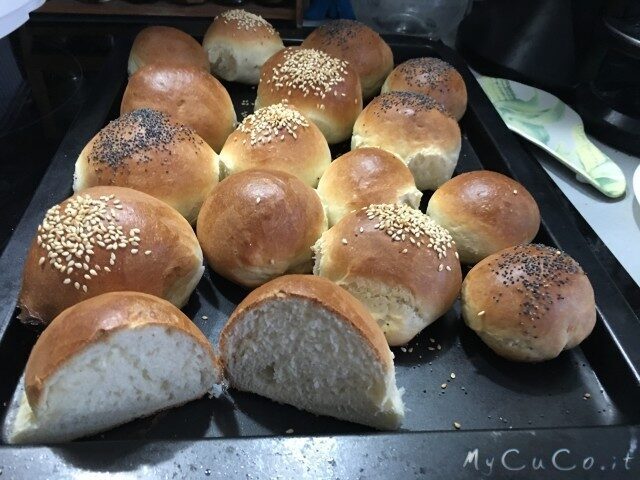 Panini al latte da buffet