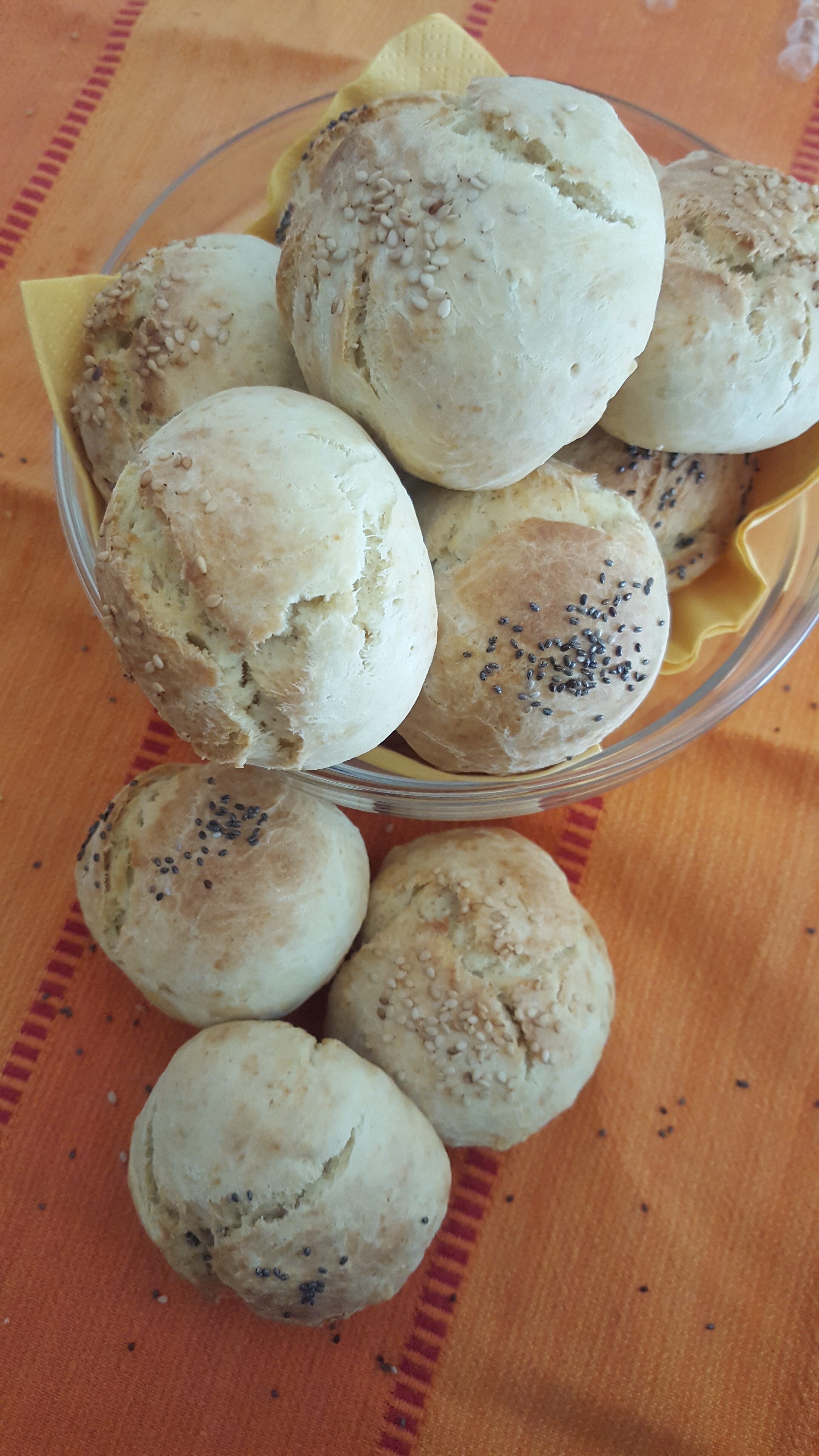 Panini al latte senza lievitazione