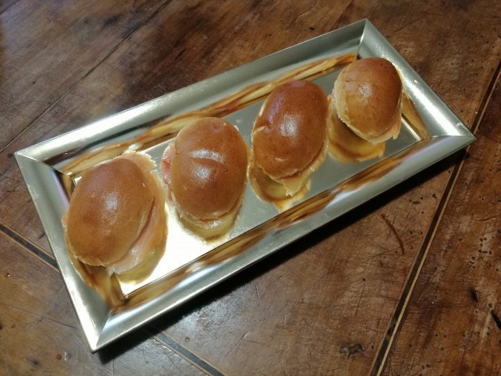Panini al salmone affumicato