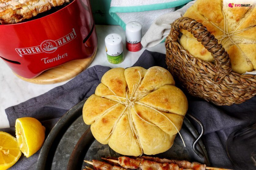 Panini alla zucca con lievitazione istantanea