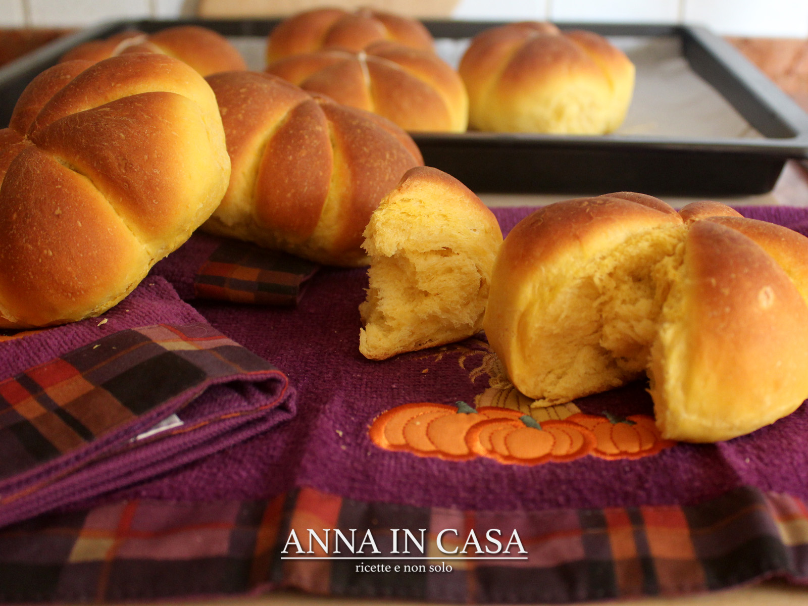 Panini alla zucca – ricetta facile passo passo