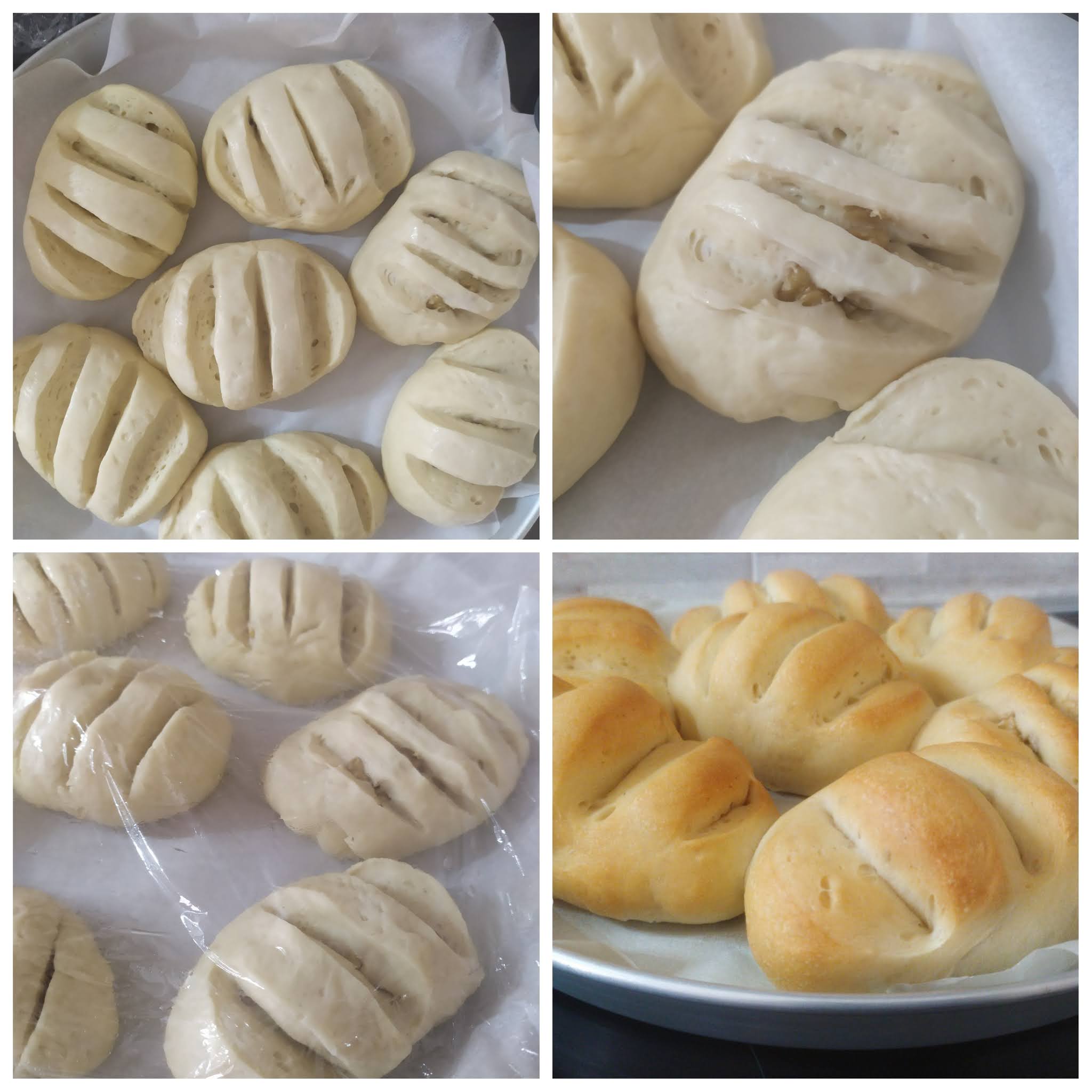 Panini alle noci col bimby