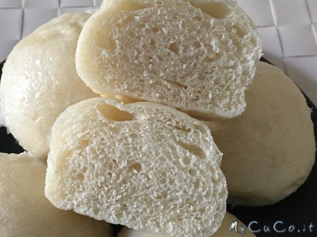 Panini cinesi al vapore (mantou) con cuisine e i-companion moulinex