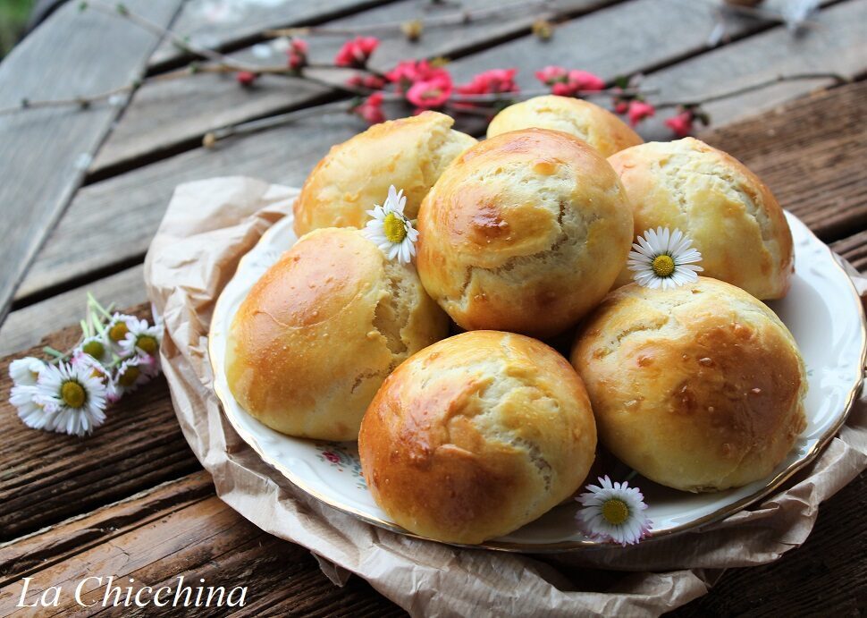Panini con formaggio spalmabile