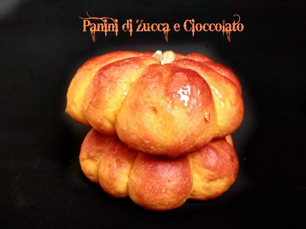 Panini di zucca e cioccolato