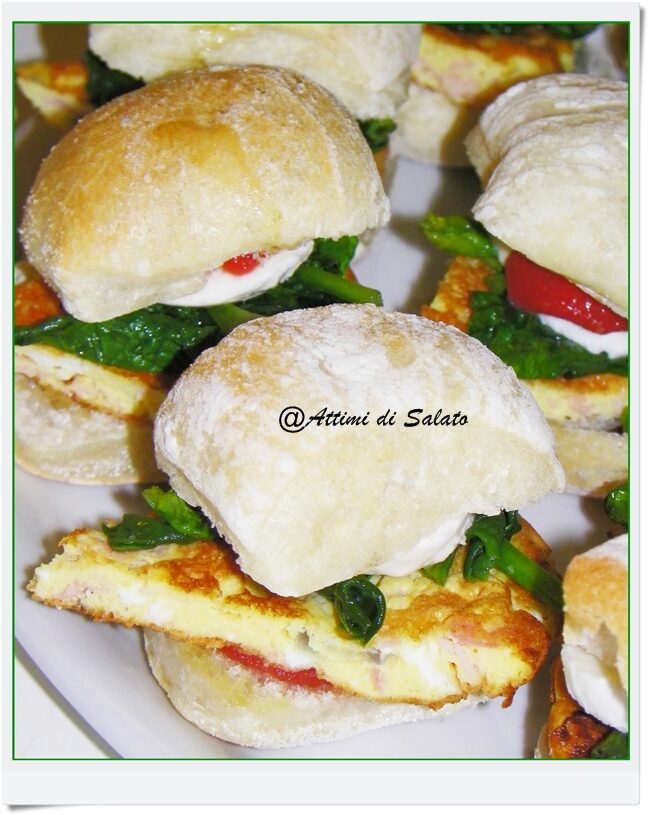 Panini finger food