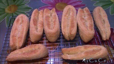 Panini francesi (francesini) col cuco moulinex