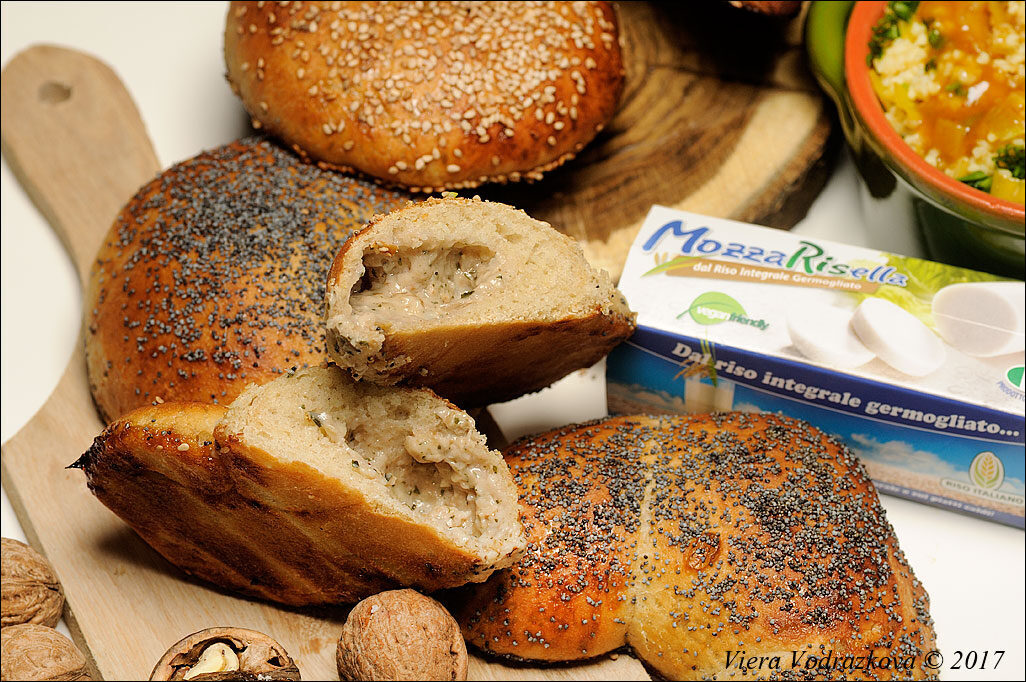 Panini morbidi con cuore cremoso