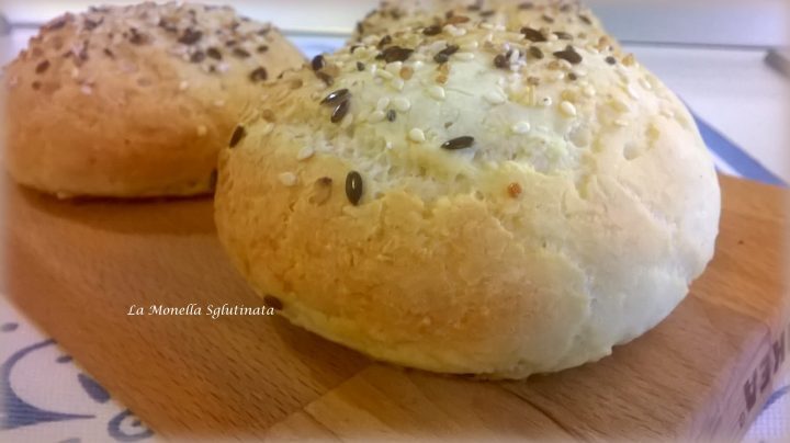 Panini per hamburger senza glutine