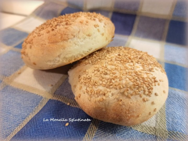 Panini per hamburger senza glutine