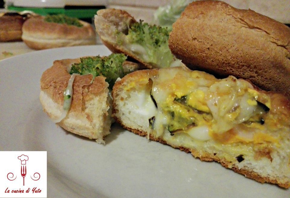 Panini ripieni al forno