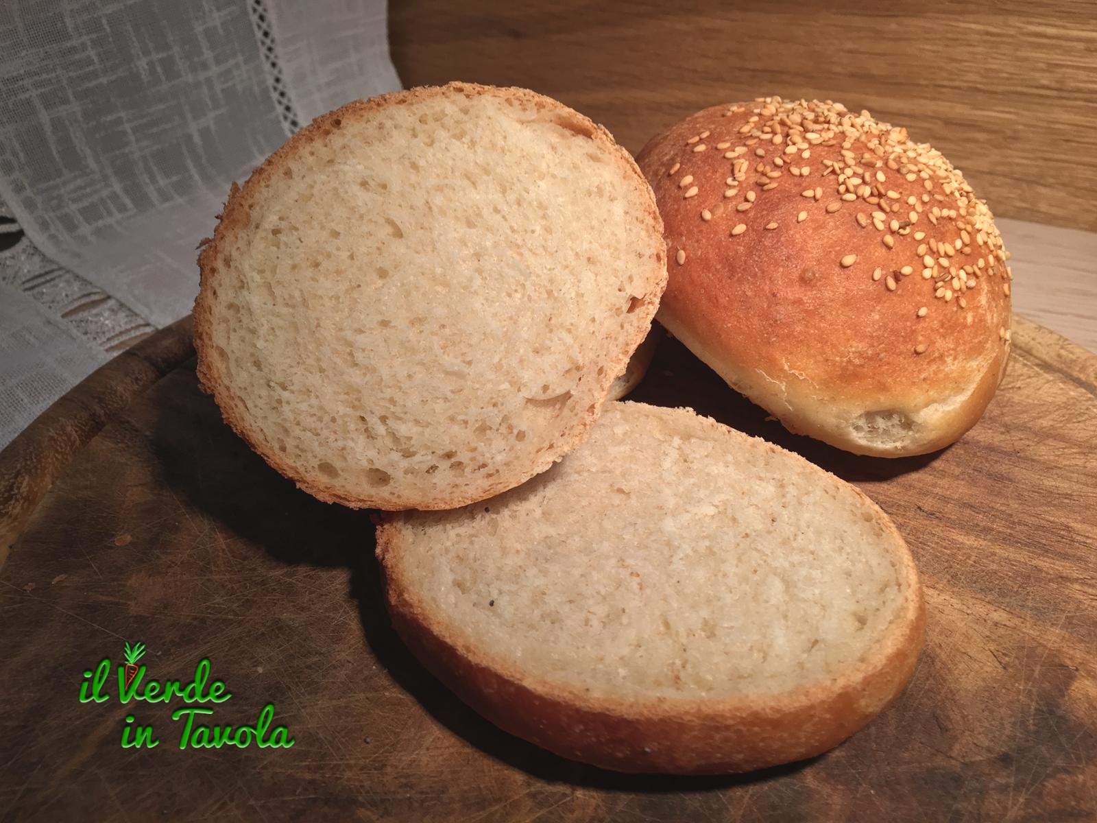 Panini vegani sofficissimi per burger