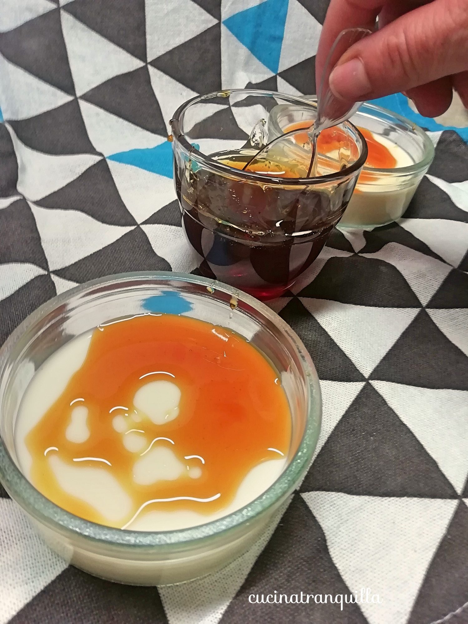 Panna cotta al caramello