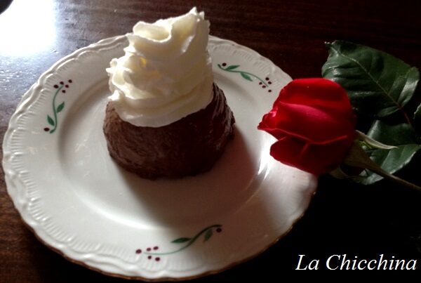Panna cotta al cioccolato fondente e rum