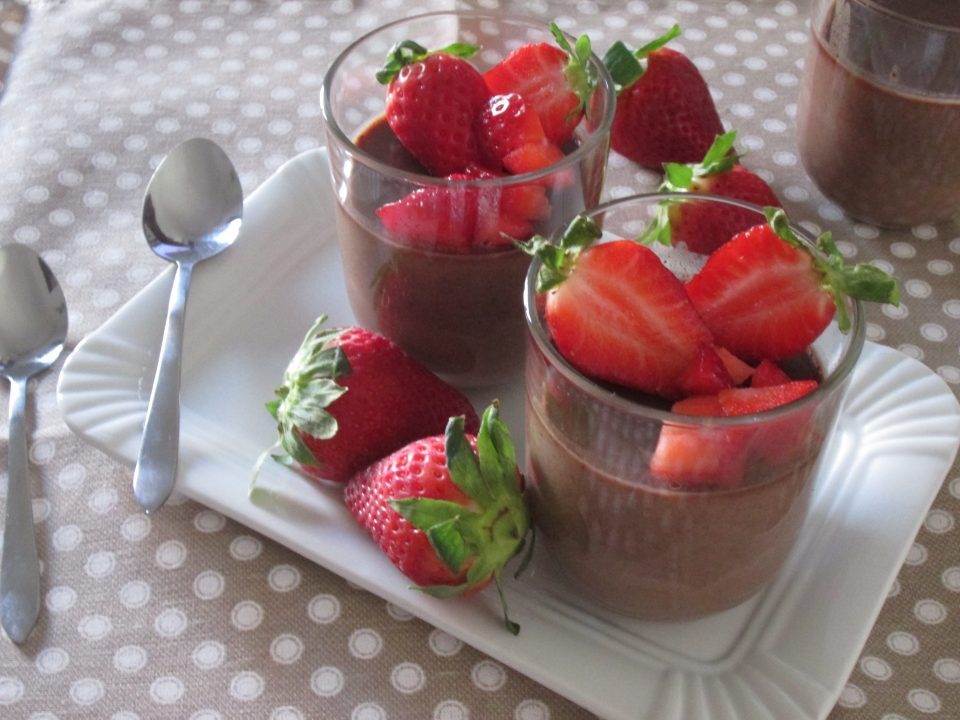Panna cotta al cioccolato