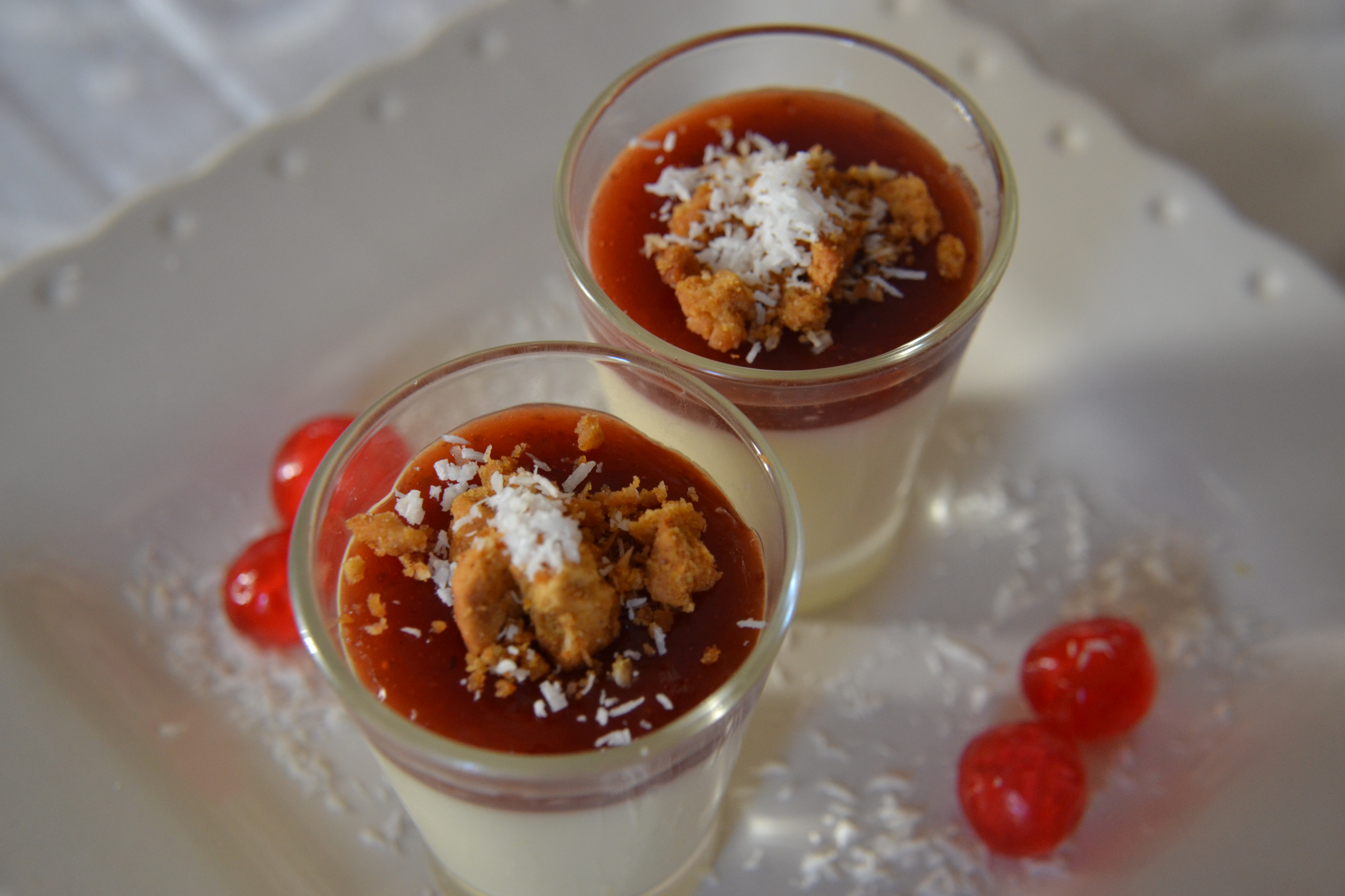 Panna cotta al cocco