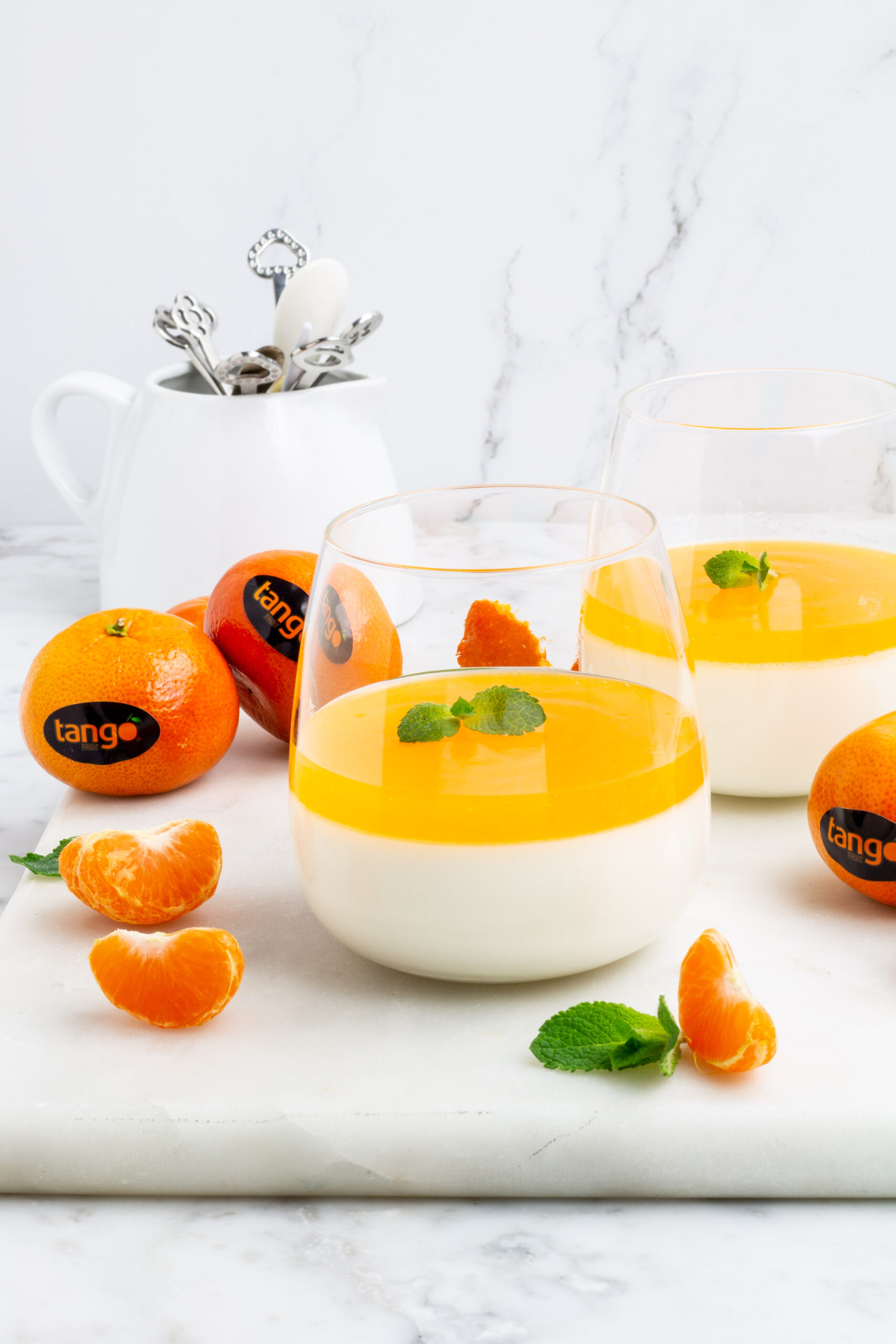 Panna cotta al mandarino