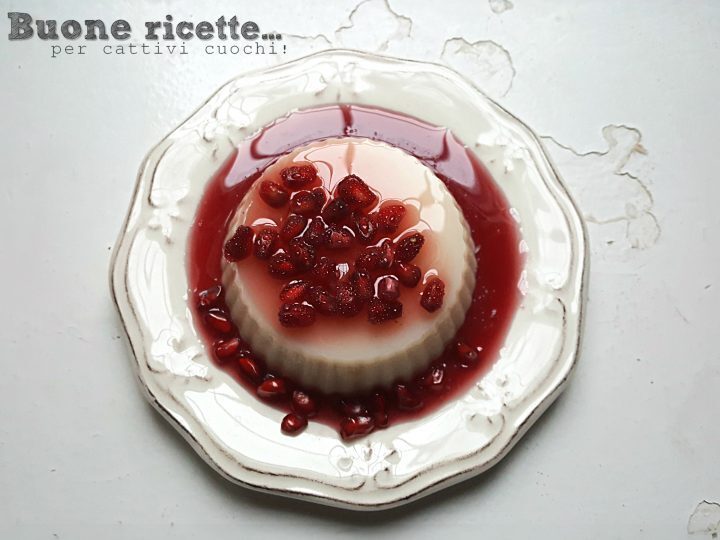 Panna cotta al melograno
