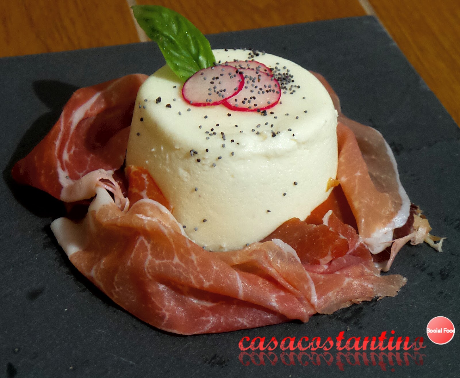 Panna cotta al parmigiano