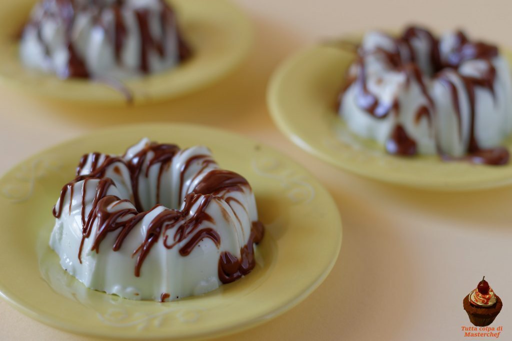 Panna cotta alla menta con nutella