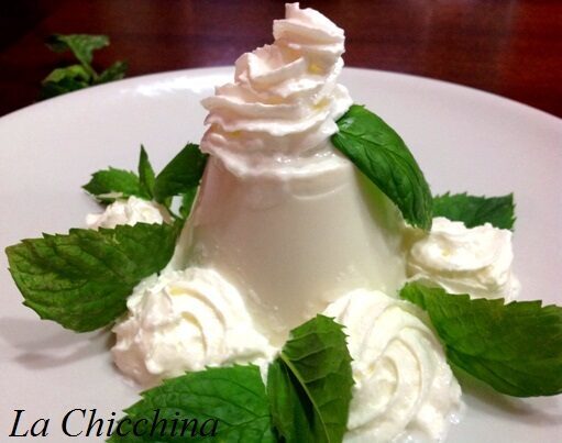 Panna cotta alla menta