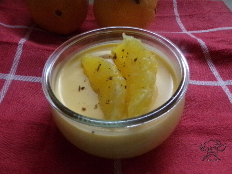 Panna cotta all’arancia