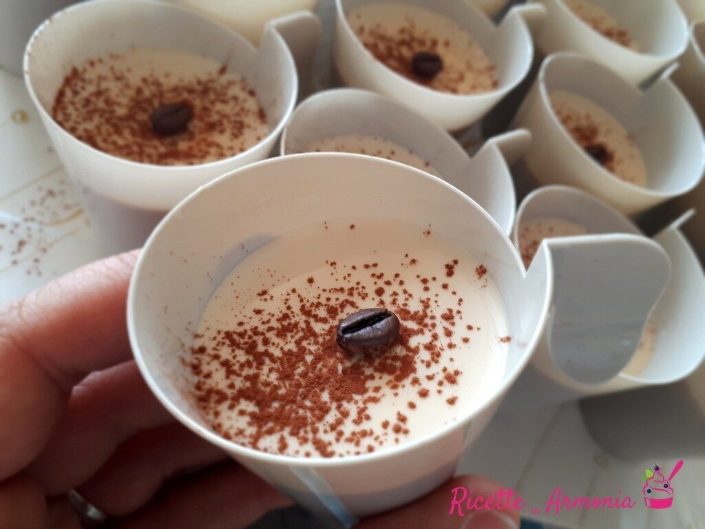 Panna cotta caffè cremoso