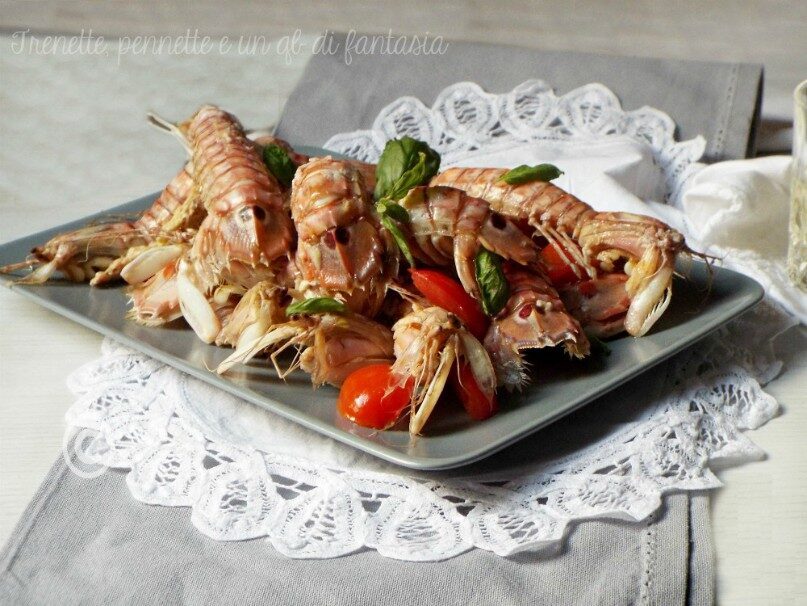 Pannocchie all’aglio, olio, peperoncino