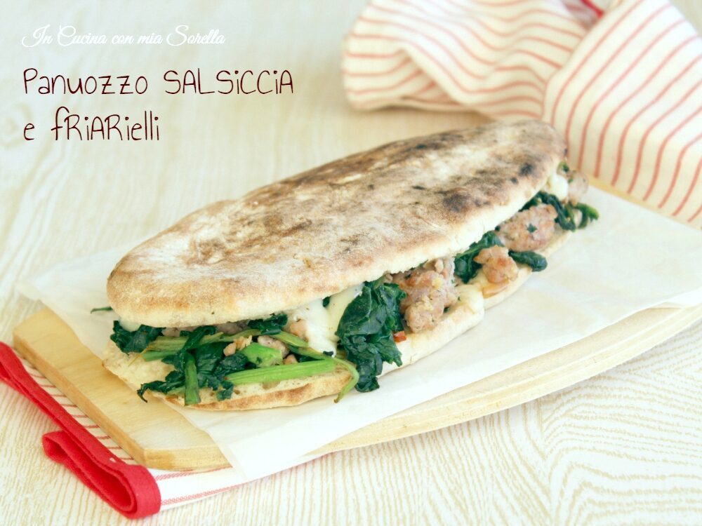 Panuozzo salsiccia e friarielli