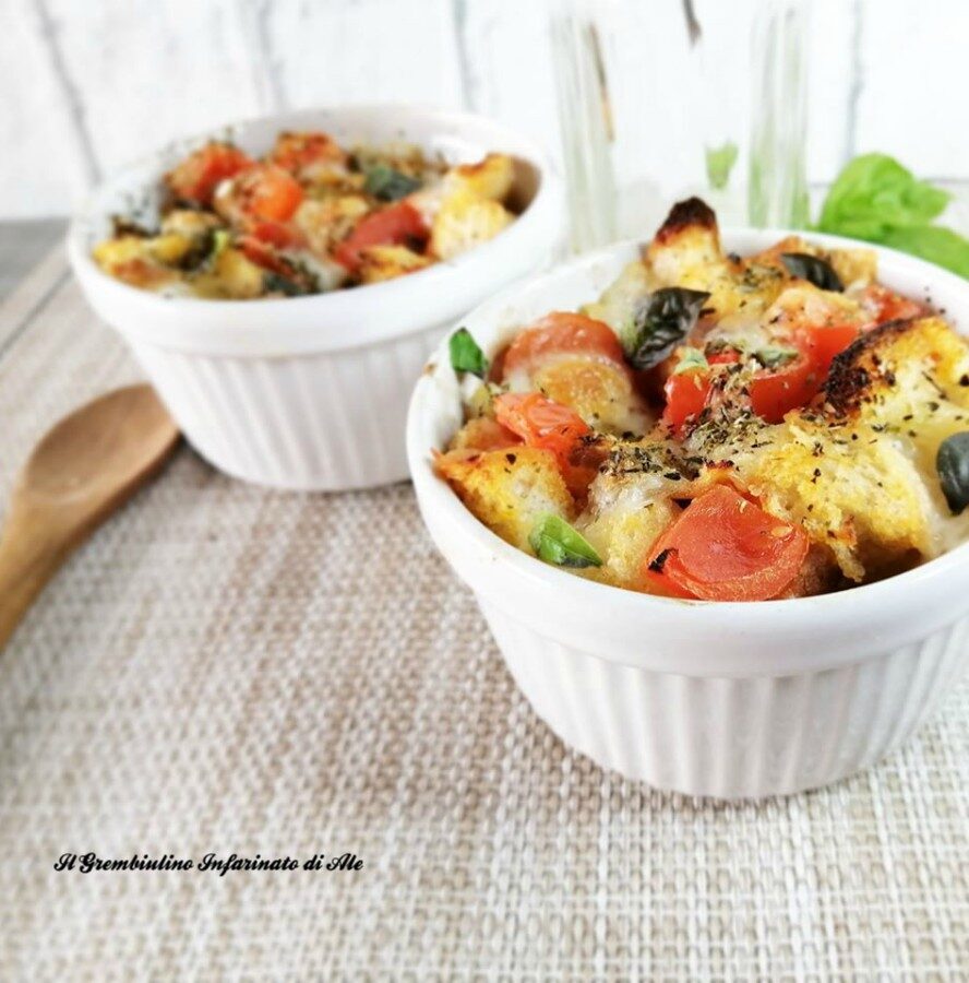 Panzanella calda al forno
