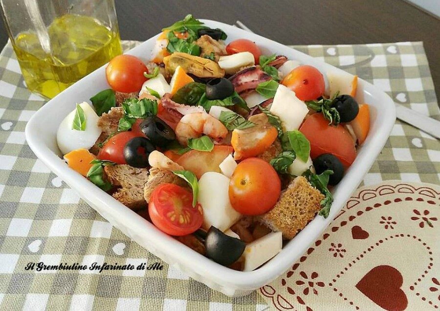 Panzanella di pesce