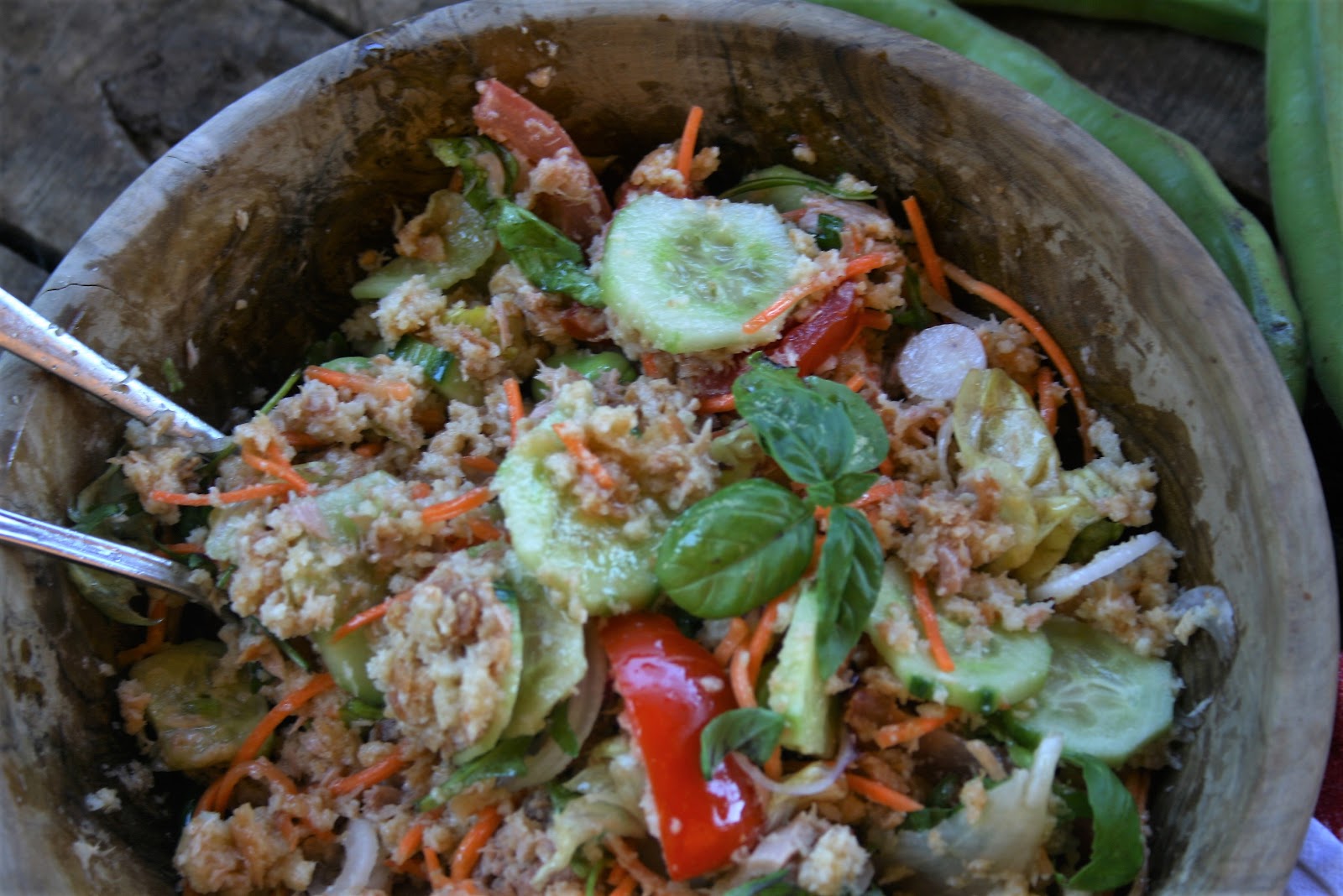 PANZANELLA E TONNO AL RITORNO DI UNA BREVE GITA ALLA SCOPERTA DELLA GARFAGNANA